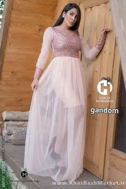 لباس مجلسی گندم کد 52190