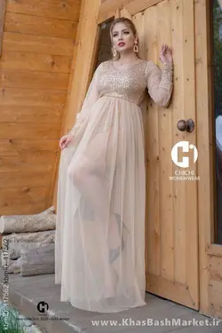 لباس مجلسی گندم کد 52190