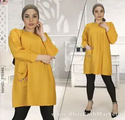 تونیک بابوس جیب گلدوزی کد 70781