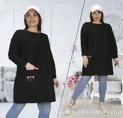 تونیک بابوس جیب گلدوزی کد 70781