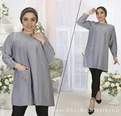 تونیک بابوس جیب گلدوزی کد 70781