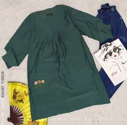 تونیک بابوس جیب گلدوزی کد 70781