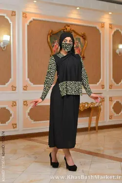 تونیک شالی پلنگی کد 9840