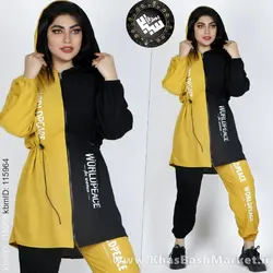 هودی شلوار world دو رنگ کد 6399