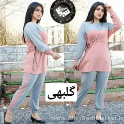 شومیز شلوار کمر گت کد 5126