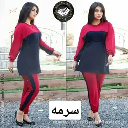 شومیز شلوار کمر گت کد 5126