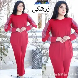 شومیز شلوار پولکی 31907 کد 3744