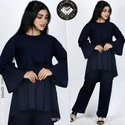 ست بلوز شلوار کمر ژور کد 4497