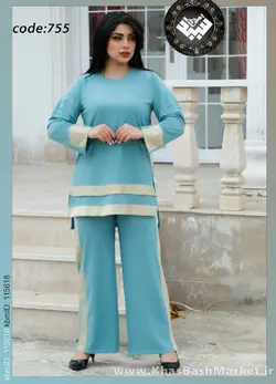ست بلوز شلوار 755 کد 3267
