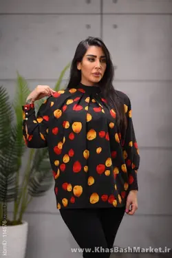 شومیز قواره دار لاله کد 43652