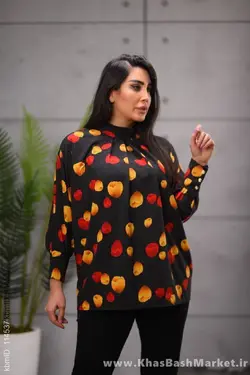 شومیز قواره دار لاله کد 43652