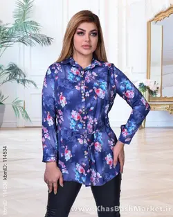 شومیز قواره بزرگ گلناز 3 کد 43669