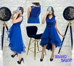 لباس مجلسی عروس عروسکی کد 52185