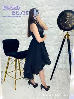 لباس مجلسی عروس عروسکی کد 52185