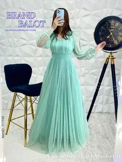 لباس مجلسی گل سرخ کد 52183