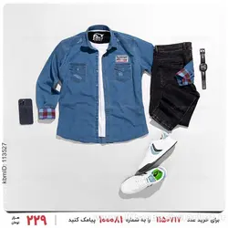 پیراهن مردانه Nika مدل 25197