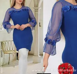 شومیز عیدانه نسترن گلدار کد 4497