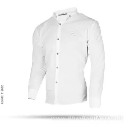 پیراهن سفید مردانه مدل Yazdan