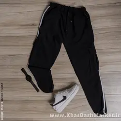 شلوار اسلش مردانه خط دار مدل Lain