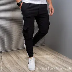 شلوار اسلش مردانه خط دار مدل Lain