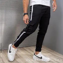 شلوار اسلش مردانه خط دار مدل Lain