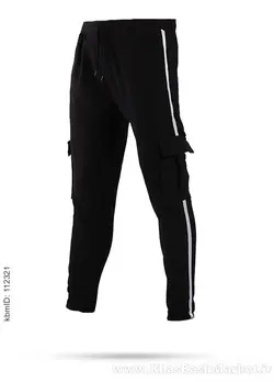 شلوار اسلش مردانه خط دار مدل Lain