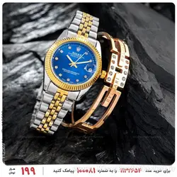 ساعت مچی عقربه ای زنانه Rolex مدل 24927