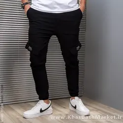 شلوار اسلش مردانه مشکی مدل Kenzo