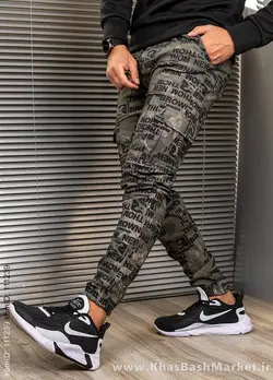 شلوار اسلش مردانه سبز مدل Alish