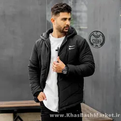 کاپشن دونایک مشکی مردانه مدل PANORA