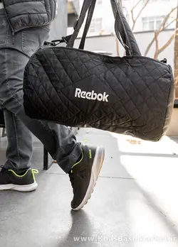 ساک ورزشی ریبوک مشکی مدل Hetra