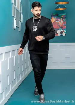 دورس مردانه Never Give Up مشکی مدل NGU