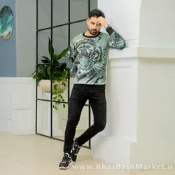 دورس مردانه طرح ببر سبز مدل kasra