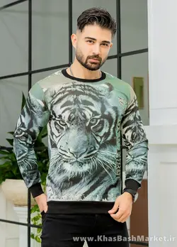 دورس مردانه طرح ببر سبز مدل kasra