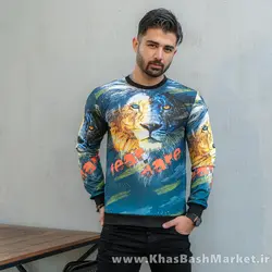 دورس مردانه طرح شیر سرمه ای مدل kasra