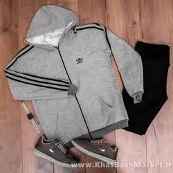 سوییشرت طوسی Adidas مردانه مدلAlkan