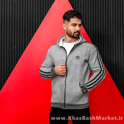 سوییشرت طوسی Adidas مردانه مدلAlkan