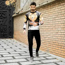 دورس مردانه طرح شیر مشکی مدل kasra
