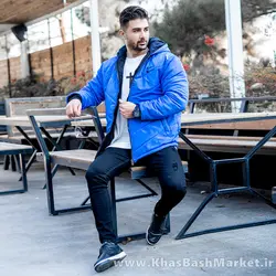 کاپشن دونایک آبی مردانه مدل PANORA