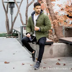 کاپشن دونایک سبز مردانه مدل PANORA