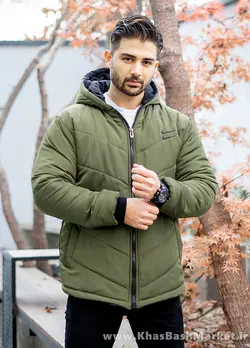 کاپشن دونایک سبز مردانه مدل PANORA