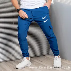 شلوار اسلش مردانه آبی دو نایک مدل Hamid