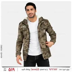 کاپشن ارتشی مردانه مدل 24526
