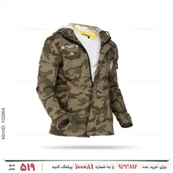 کاپشن ارتشی مردانه مدل 24526