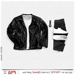 کاپشن چرمی مردانه Zima مدل 24607