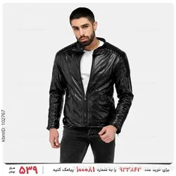 کاپشن چرمی مردانه Zima مدل 24607