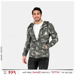 کاپشن ارتشی مردانه مدل 24525