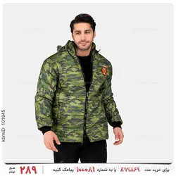 کاپشن ارتشی مردانه مدل 24389