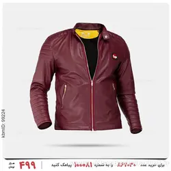 کاپشن چرمی مردانه Damon مدل 24295