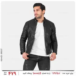 کاپشن چرمی مردانه Zima مدل 21725
